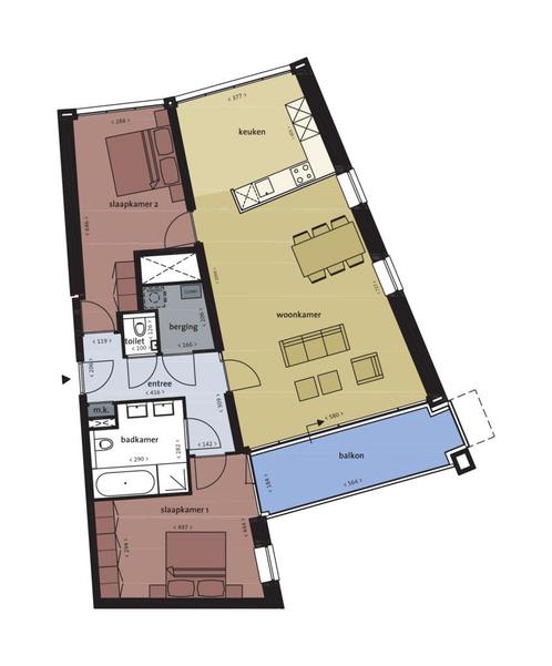 Te huur: Appartement Ien Daleshof in Rotterdam, Huizen en Kamers, Huizen te huur, Zuid-Holland, Appartement