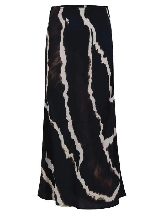 -46% Coster Copenhagen  Coster Copenhagen Lange print rok  m, Kleding | Dames, Rokken, Zwart, Nieuw, Verzenden
