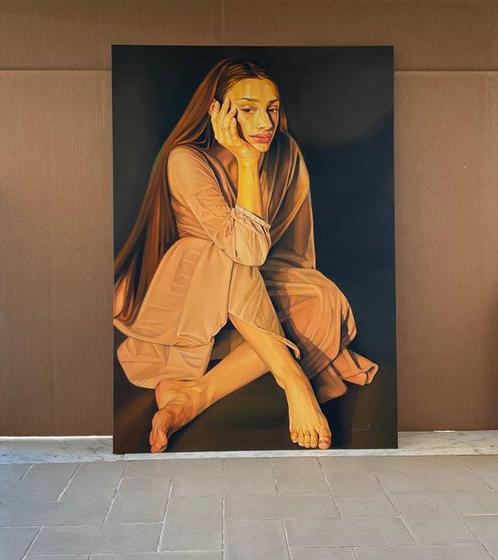 Isabella Scarpato - Meditata libertà, Antiek en Kunst, Kunst | Schilderijen | Modern