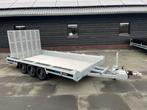 HULCO TERRAX TRIDEM ASSER 394 X 184 CM 3500 KG LANGE KLEP !, Auto diversen, Aanhangers en Bagagewagens, Ophalen, Nieuw