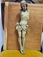 Figuur - Corpus Christi - 40 cm - Hout, Antiek en Kunst