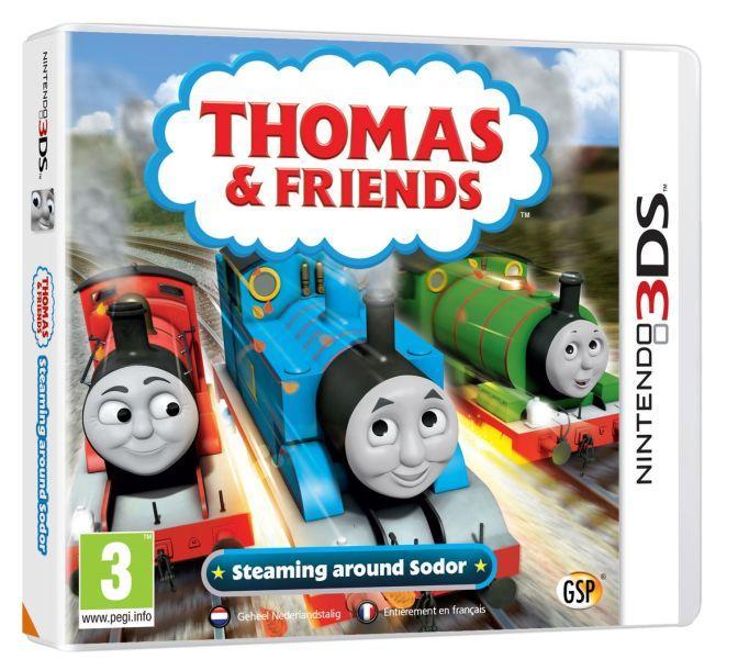 Thomas & Friends Steaming Around Sodor-Standaard (3DS), Spelcomputers en Games, Games | Nintendo 2DS en 3DS, Zo goed als nieuw