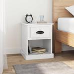 vidaXL Nachtkastjes 2 st 39x39x47,5 cm bewerkt hout, Minder dan 45 cm, Verzenden, Nieuw, Minder dan 55 cm