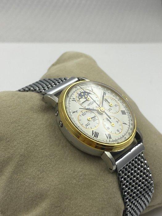 Lemania - Moonphase Chronograph 18K Gold Bezel - Heren -, Sieraden, Tassen en Uiterlijk, Horloges | Heren