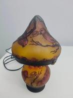 Gallé Style Table Lamp – Birds Decor – French Art Nouveau, Antiek en Kunst