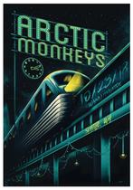 Posters - Poster Arctic Monkeys - Seattle, Verzenden, Zo goed als nieuw