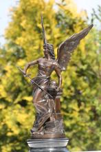 Beeld, minerva - 75 cm - bronze marble, Antiek en Kunst, Kunst | Designobjecten