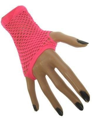 Nethandschoenen Fluor Roze, Hobby en Vrije tijd, Feestartikelen, Verzenden