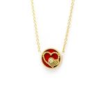 Christian Dior - Ketting met hanger - 18 karaat Geel goud