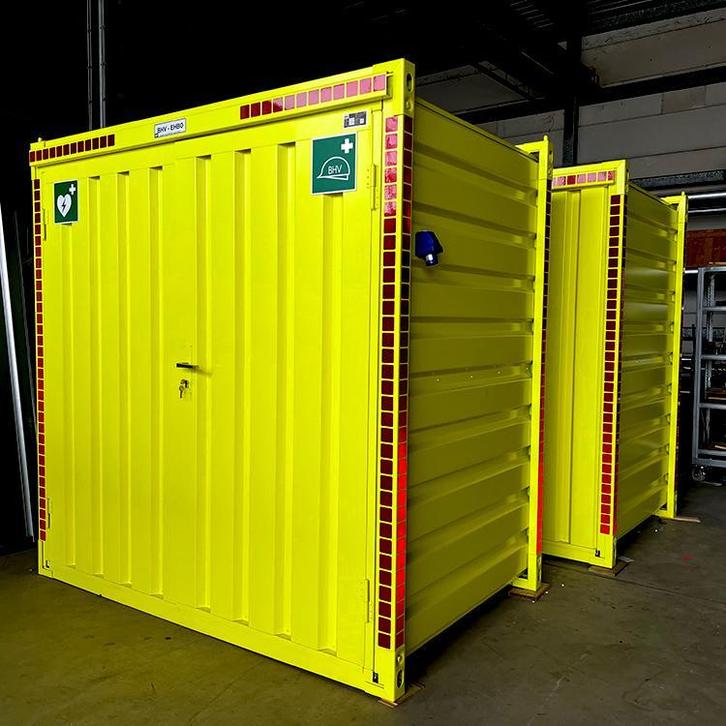 EHBO BHV Calamiteiten Containers opneembaar en hijsbaar, Zakelijke goederen, Machines en Bouw | Keten en Containers