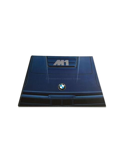 1978 BMW M1 BROCHURE DEUTSCH, Boeken, Auto's | Folders en Tijdschriften, BMW