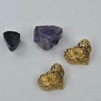 Dames oorbellen goud hart vorm nieuw, Sieraden, Tassen en Uiterlijk, Oorbellen, Overige materialen, Hangers, Verzenden, Nieuw