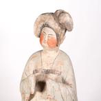 Oud Chinees, Tang-dynastie Terracotta Groot beeld van dikke