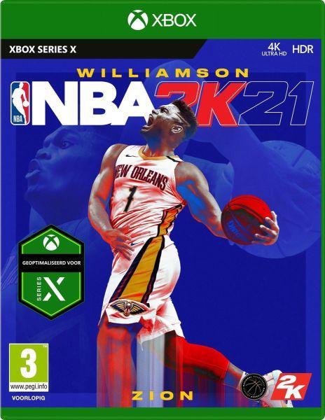 NBA 2K21-Standaard (Xbox Series X) Gebruikt, Spelcomputers en Games, Games | Xbox Series X en S, Zo goed als nieuw, Ophalen of Verzenden