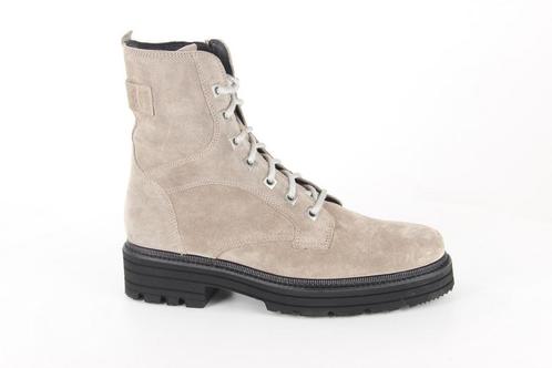 -50% Durea  Durea 9758.752.9896-e dames veterboots sportief, Kleding | Dames, Schoenen, Beige, Nieuw, Verzenden