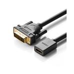 DVI (24+1) Male naar HDMI Female Adapter Kabel UG059, Nieuw, Verzenden
