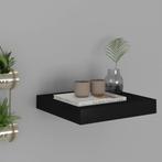 vidaXL Wandschap zwevend 23x23,5x3,8 cm MDF zwart, Huis en Inrichting, Woonaccessoires | Wandplanken en Boekenplanken, Verzenden