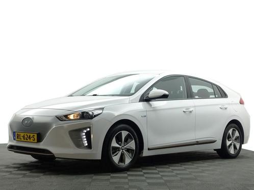 Zakelijke Lease |  Hyundai IONIQ Premium EV Aut-, Auto's, Hyundai, Dealer onderhouden, Lease, Zwart, Automaat, Hatchback, Financial lease