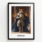 Ridderportret van jouw hond of kat – gepersonaliseerd, Maakt ook portretten, Tekeningen
