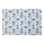 Deurmat Delfts blauw 75x50cm, Verzenden, Nieuw