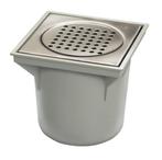 van den Berg abs emmerput 20 x 20 cm 5316 onderuitlaat 75mm, Ophalen of Verzenden, Nieuw