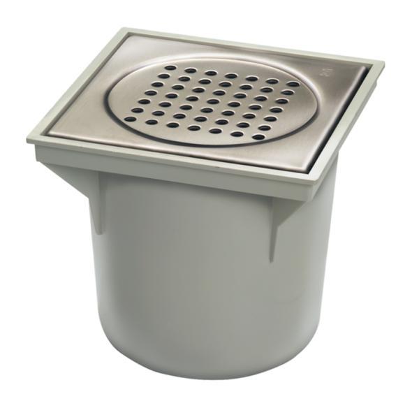 van den Berg abs emmerput 20 x 20 cm 5316 onderuitlaat 75mm, Doe-het-zelf en Verbouw, Sanitair, Ophalen of Verzenden