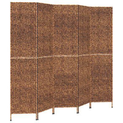 VidaXL kamerscherm / 5 panelen, bruin, 205 x 180 cm, Diversen, Overige Diversen, Ophalen