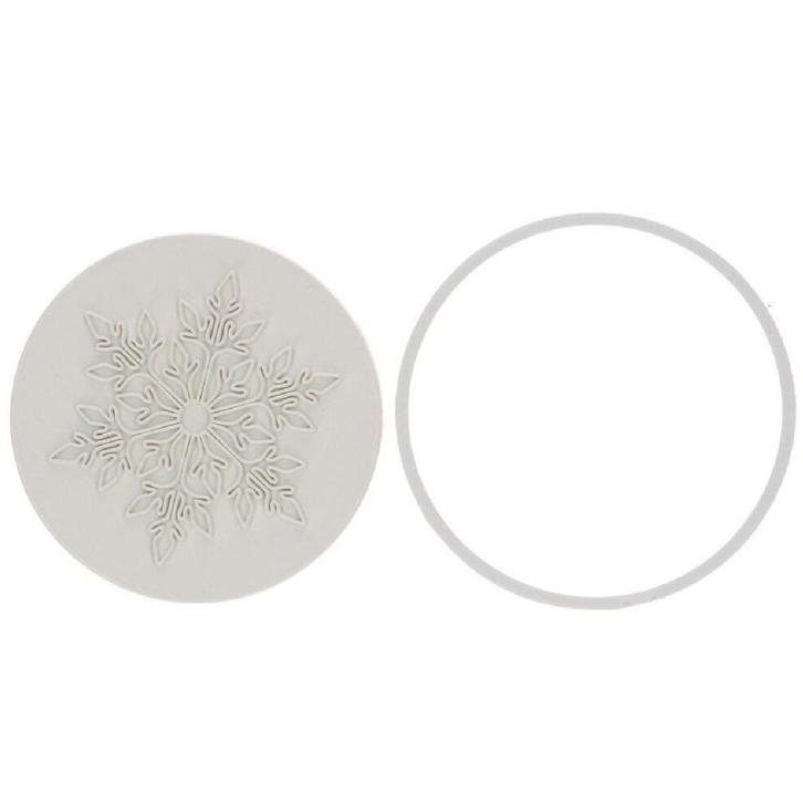 Wilton Uitsteker & Stempel Sneeuwvlok, Hobby en Vrije tijd, Taarten en Cupcakes maken, Nieuw, Verzenden