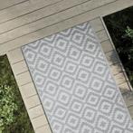 vidaXL Buitenkleed ARAKIL 80x150 cm PP grijs, Verzenden, Nieuw, Grijs