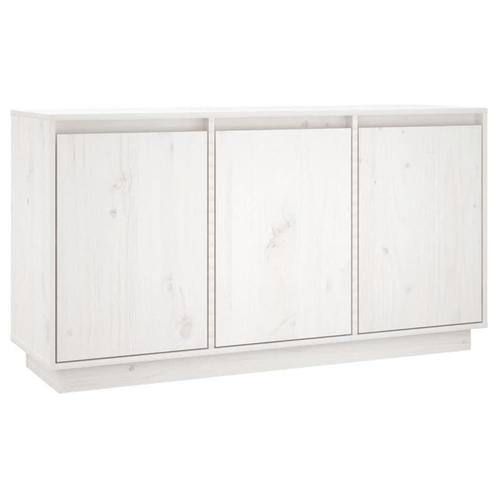 Wit Houten Dressoir 111cm - Tweedekansje - OP = OP!, Huis en Inrichting, Kasten | Dressoirs, Minder dan 50 cm, 25 tot 50 cm, Met plank(en)