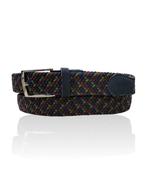 Mooie Elastische riem Olive groen, bruin, blauw Aanbieding!, Nieuw, Riem of Ceintuur