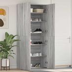 vidaXL Schoenenkast met plank Grijs 80 x 35.5 x 180 cm, Verzenden, Nieuw