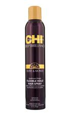 Chi Deep Brilliance Olive & Monoi Flexible Hold Haarspray -, Sieraden, Tassen en Uiterlijk, Nieuw, Ophalen of Verzenden