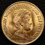 Gouden 10 gulden Wilhelmina 1911-1933 (willekeurig jaar), Postzegels en Munten, Goud, Losse munt, Verzenden