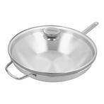 Demeyere Apollo 7 Wok met Glazen Deksel - 32 cm, Huis en Inrichting, Keuken | Potten en Pannen, Verzenden, Nieuw