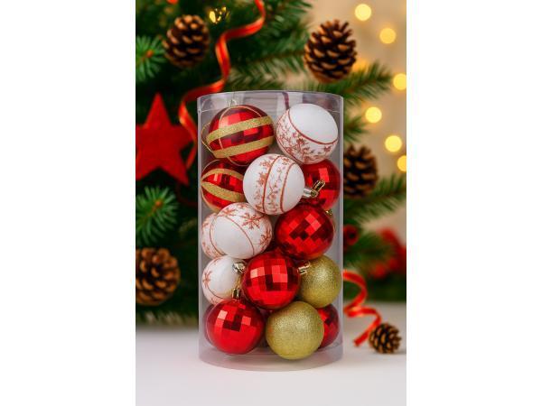 Veiling - Luxe Kerstballen Set – 60 stuks (Ø 6 cm) – On, Diversen, Kerst