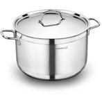 Korkmaz RVS Soeppan 5.5L – Grote Kookpan Geschikt Voor, Huis en Inrichting, Keuken | Potten en Pannen, Ophalen of Verzenden, Nieuw