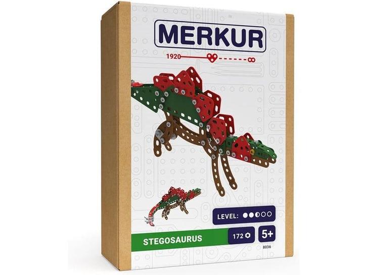 Merkur - Stegosaurus - metalen constructieset - 172 onder..., Kinderen en Baby's, Speelgoed | Bouwstenen, Nieuw, Verzenden