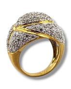 Ring - 18 karaat Geel goud, Prachtige grote 18k geelgouden, Sieraden, Tassen en Uiterlijk, Ringen, Nieuw