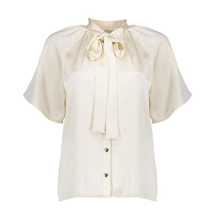 -30% Geisha  Geisha Blouse satin with bow ecru  maat XL, Kleding | Dames, Blouses en Tunieken, Nieuw, Verzenden