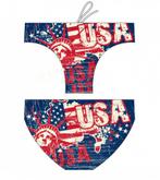 Special Made Turbo Waterpolo broek Usa Vintage Map, Verzenden, Nieuw
