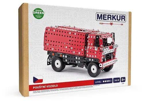 Merkur - Woestijn vrachtwagen - metalen constructieset -..., Kinderen en Baby's, Speelgoed | Bouwstenen, Nieuw, Verzenden
