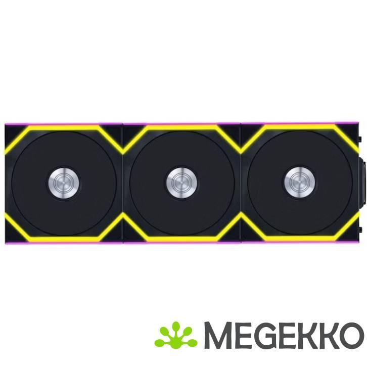 Lian Li UNI FAN SL Wireless 120mm 3-Pack Black, Computers en Software, Computerkoelers, Nieuw, Verzenden