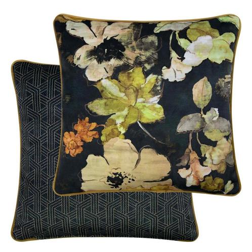 Joka kussen zwart/geel 45x45 cm, Huis en Inrichting, Woonaccessoires | Overige, Verzenden