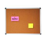 Prikbord Kurk 45 x 60 cm met aluminium lijst, Nieuw, Ophalen of Verzenden