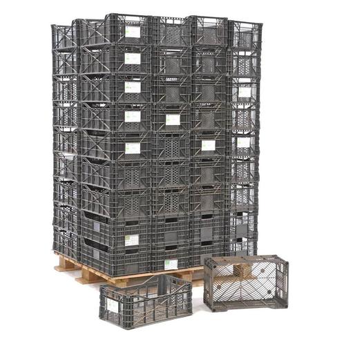 Gebruikte agf kratten wanden + bodem geperforeerd, Doe-het-zelf en Verbouw, Kratten en Dozen, Ophalen of Verzenden