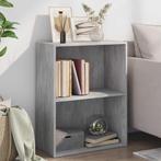 vidaXL Boekenkast met 2 schappen 60x30x76,5 cm bewerkt hout, Verzenden, Nieuw, 50 tot 100 cm, Minder dan 100 cm