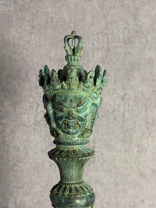 Phurba 36.5 cm - Brons - Tibet - Eind 20e eeuw, Antiek en Kunst, Antiek | Overige Antiek