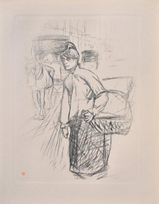 Edgar Degas (1834-1917) - La Blanchisseuse, Antiek en Kunst, Antiek | Overige Antiek