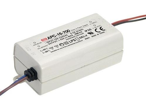 Inbouw Adapter / Voeding 9-24V / 0.7A 16.8W - MeanWell, Doe-het-zelf en Verbouw, Elektra en Kabels, Overige typen, Nieuw, Ophalen of Verzenden